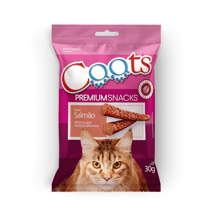 Bifinho para Gatos Caats Salmão 30g