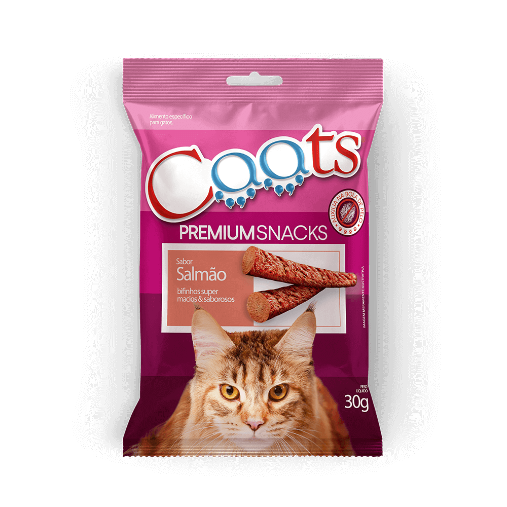 Bifinho para Gatos Caats Salmão 30g