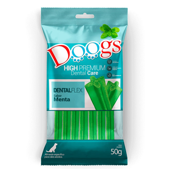 Palito Dental para Cachorro Doogs Menta 50g