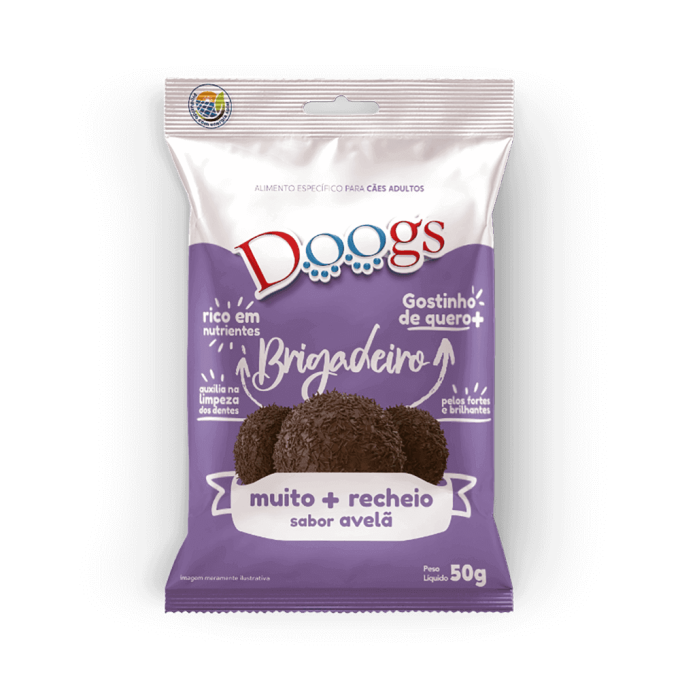 Snack para Cachorro Doogs Brigadeiro 50g