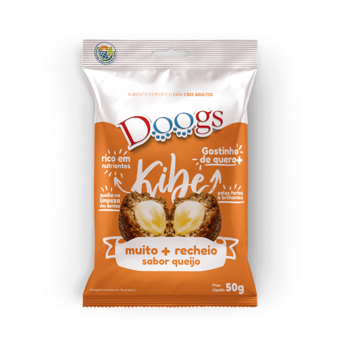 Snack para Cachorro Doogs Kibe 50g