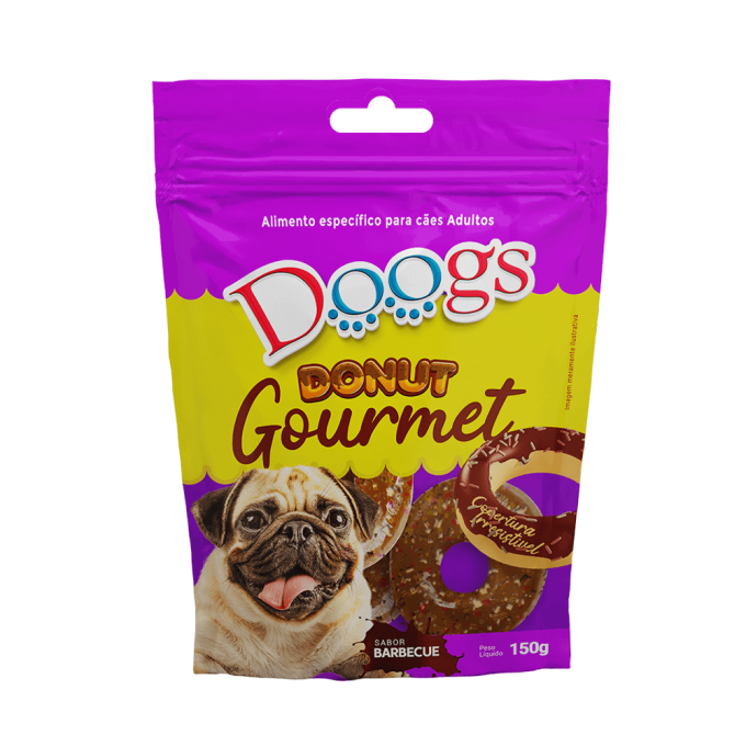 Donut Mastigável para Cachorro Doogs Gourmet 150g