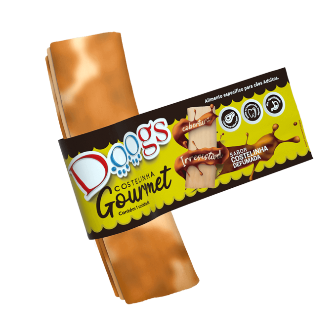 Costelinha para Cachorro Doogs Gourmet Grande 3 Unidades