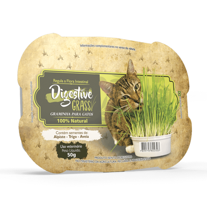 Graminha Digestiva para Gatos Caats 50g