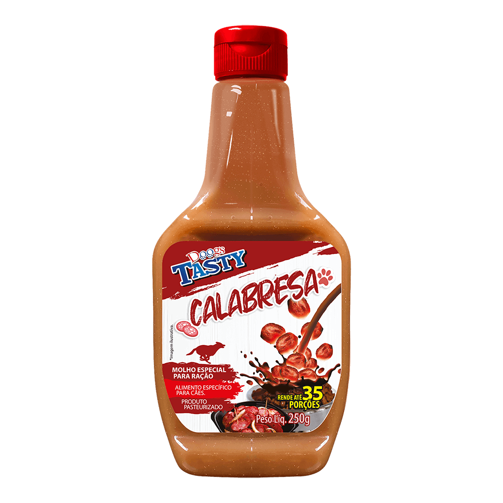 Molho para Cachorro Doogs Tasty Calabresa 250g