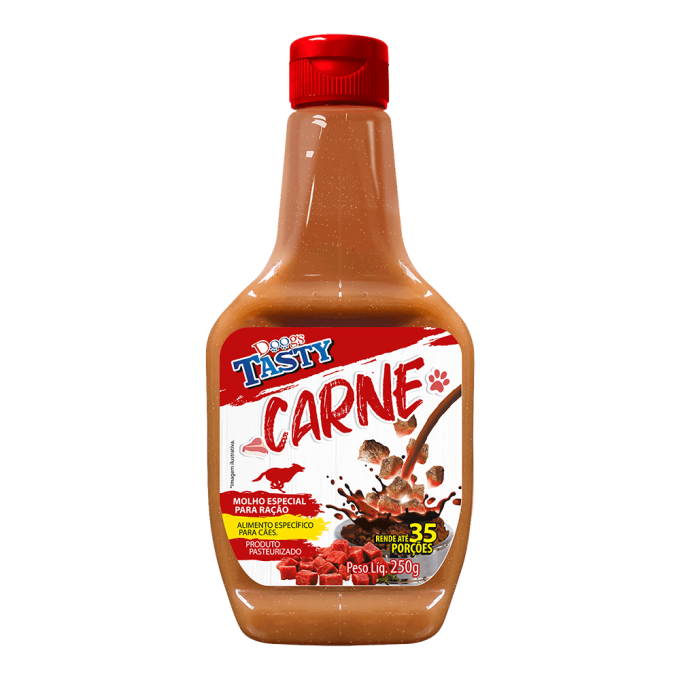 Molho para Cachorro Doogs Tasty Carne 250g