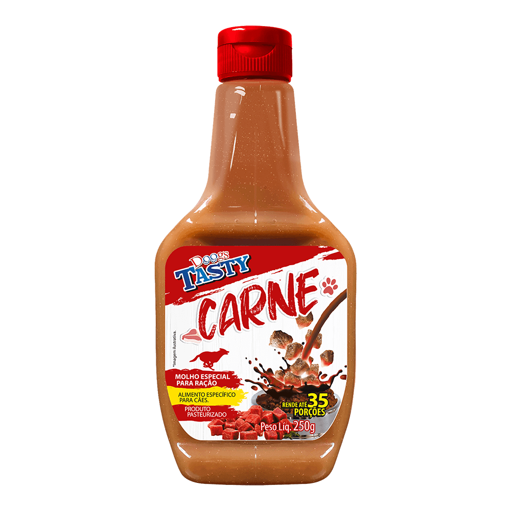 Molho para Cachorro Doogs Tasty Carne 250g
