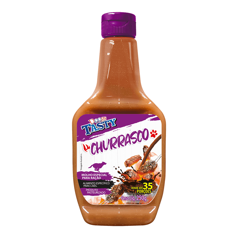 Molho para Cachorro Doogs Tasty Churrasco 250g