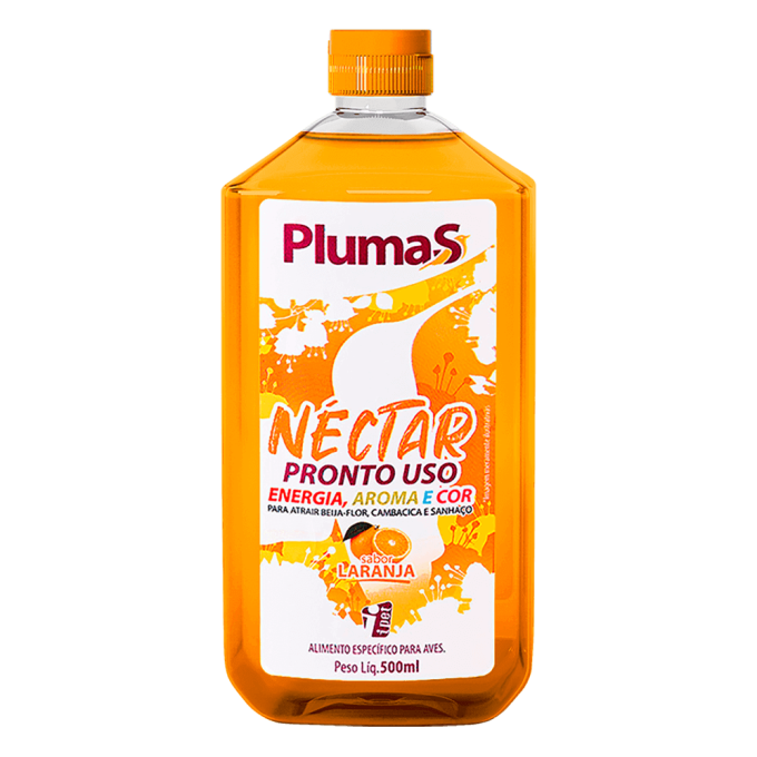 Néctar para Beija-Flor Plumas Laranja 500ml