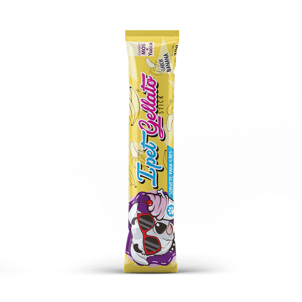 Sorvete para Cachorro Doogs Gellato Banana 30g
