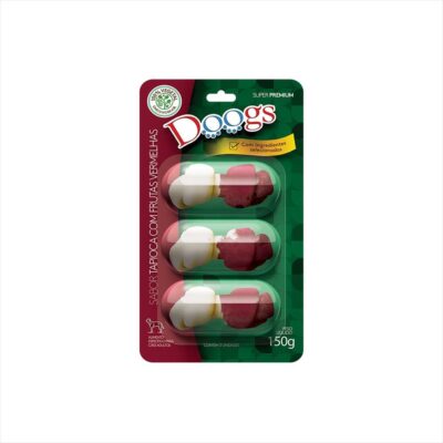Blister Osso Doogs Tapioca com Frutas Vermelhas 150g
