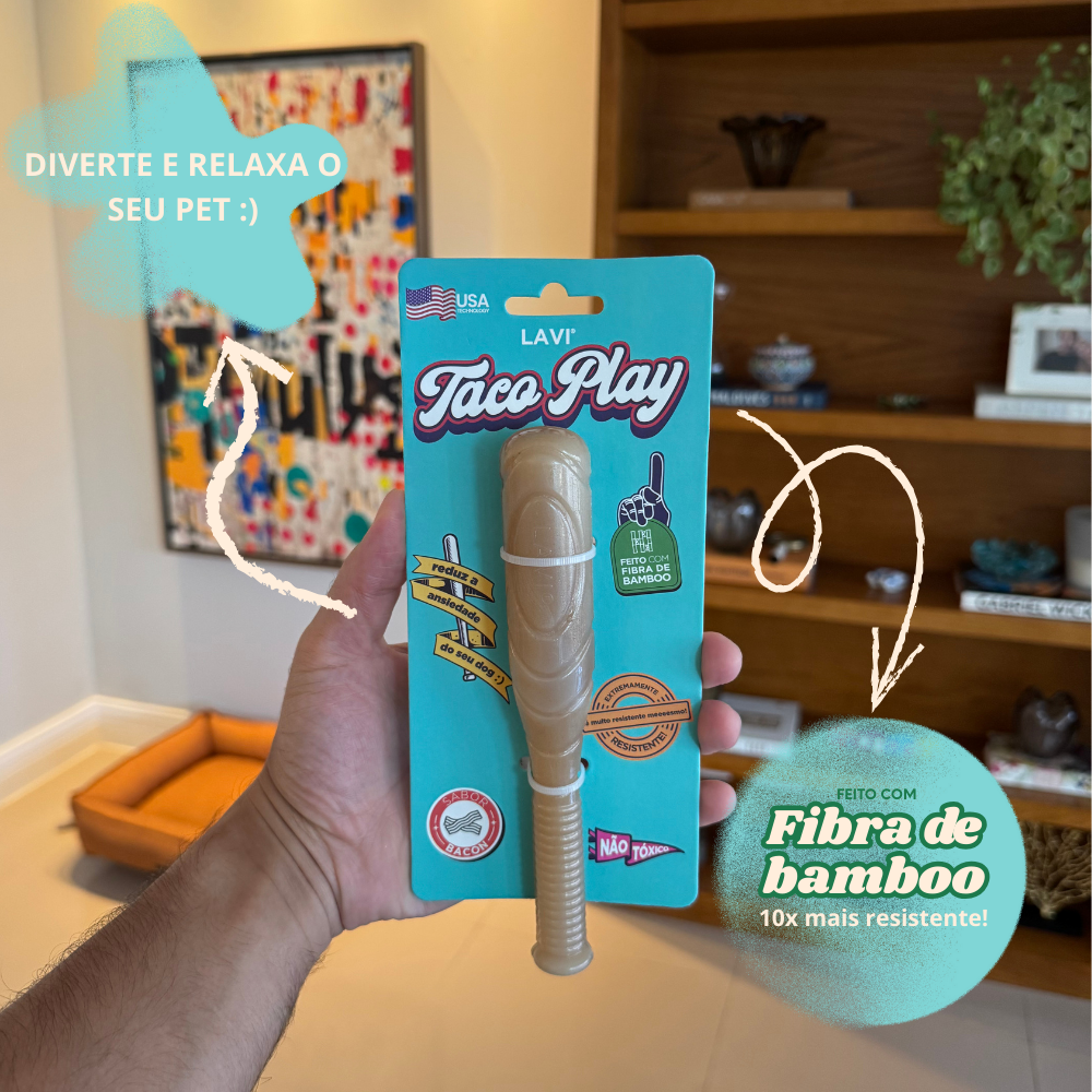 Brinquedo Mordedor para Cães Tacoplay - Imagem 2