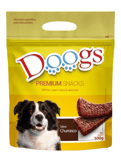 Bifinho para Cachorro Doogs Churrasco 500g