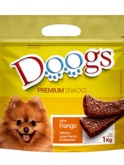 Bifinho para Cachorro Doogs Frango 1kg