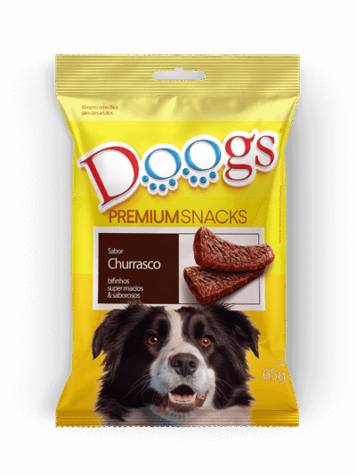 Bifinho para Cachorro Doogs Churrasco 65g