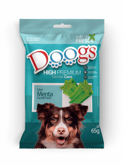 Bifinho Dental para Cachorro Doogs Menta 65g