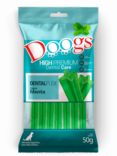 Palito Dental para Cachorro Doogs Menta 50g
