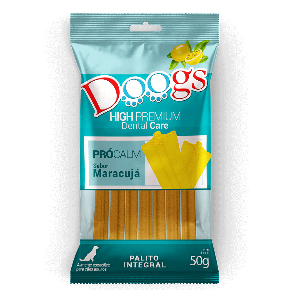 Palito Dental para Cachorro Doogs Maracujá 50g