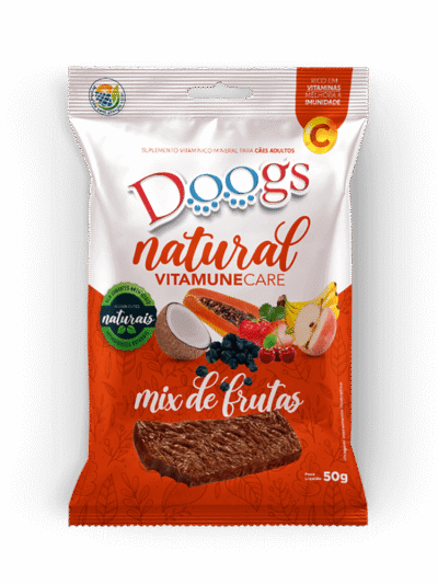 Suplemento Vitamínico para Cachorro Doogs Vitamune Care Mix de Frutas 50g