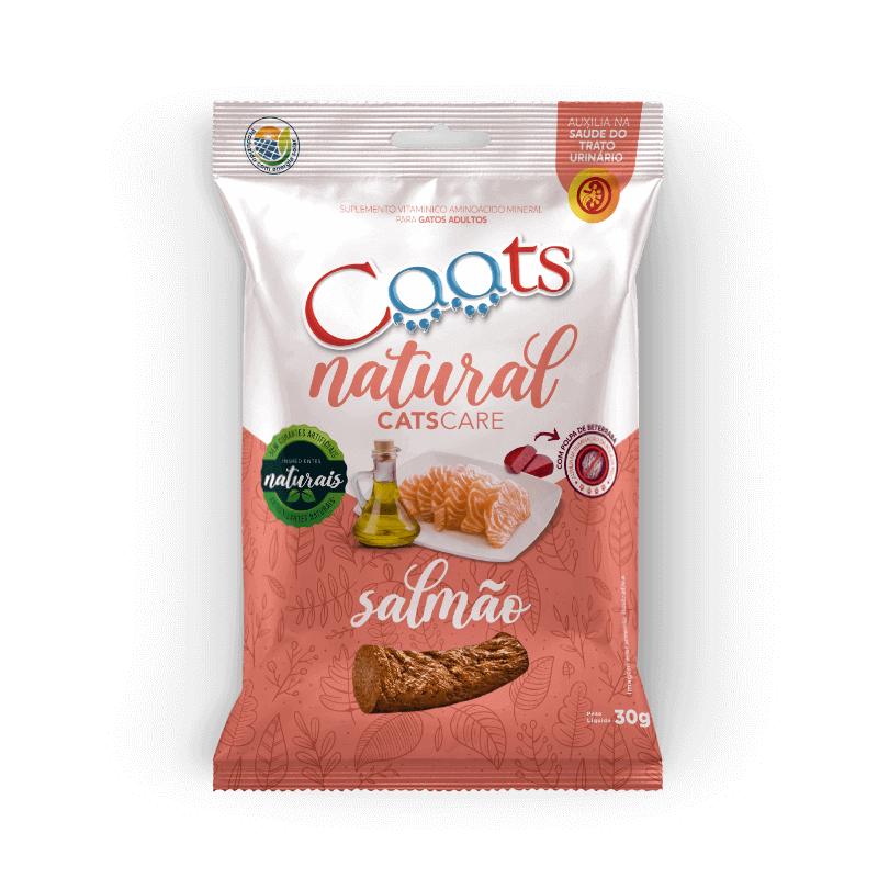 Suplemento Natural para Gatos Caats Salmão 30g