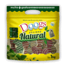 Osso Nó Colorido para Cachorro Doogs Médio 1kg