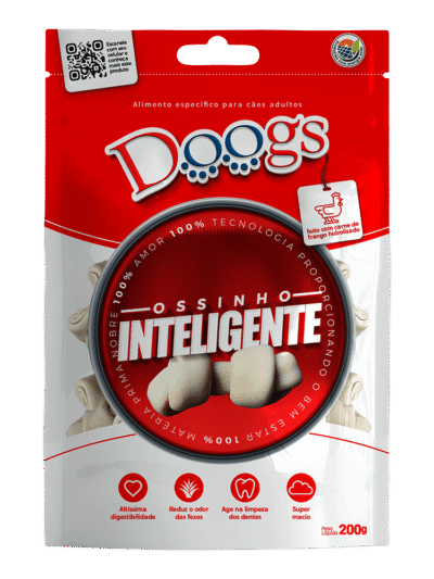 Osso Inteligente para Cachorro Doogs Mini 200g