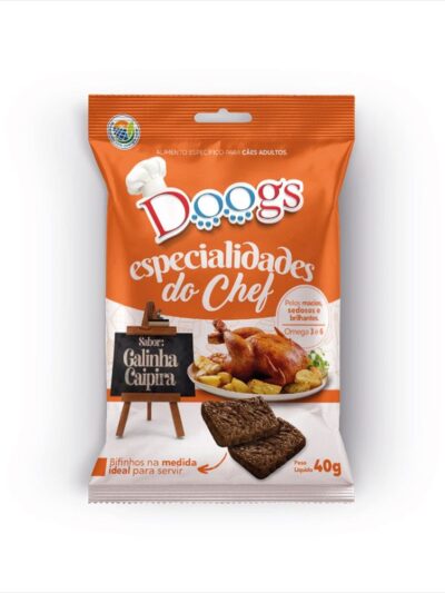 Bifinho Doogs Galinha Caipira Especialidades do Chef 40g