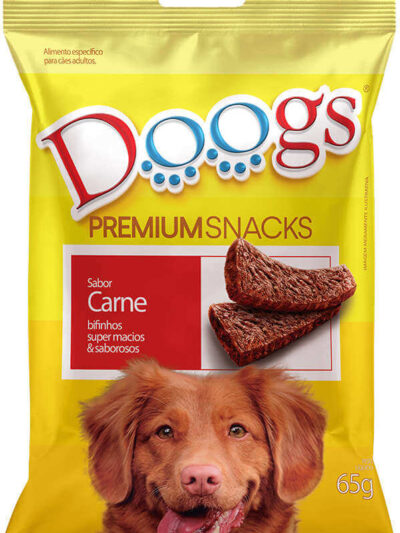 Bifinho para Cachorro Doogs Sabor Carne 65g