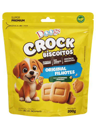 Biscoito para Cachorro Carne e Leite 200g