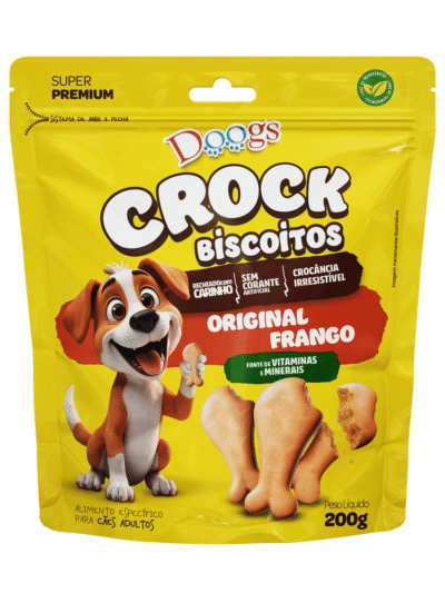 Biscoito para Cachorro Sabor Frango 200g