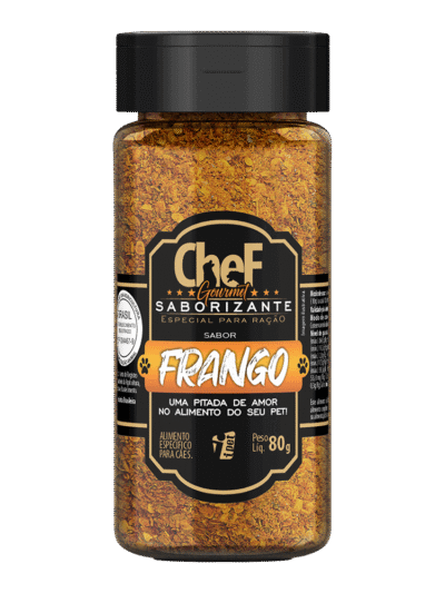 Saborizante para Cachorro Chef Gourmet Frango 80g