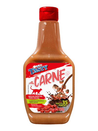 Molho para Gatos Caats Tasty Carne 250g