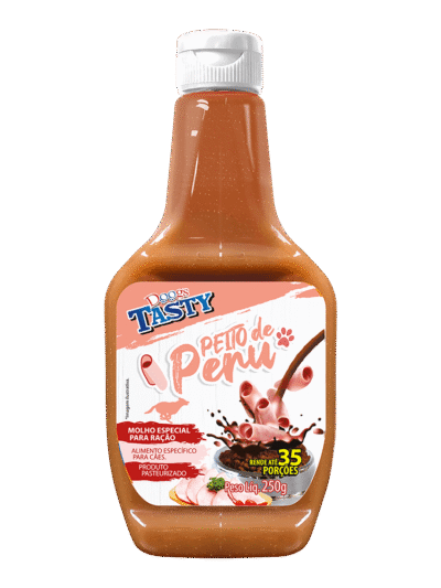 Molho para Cachorro Doogs Tasty Peito de Peru 250g
