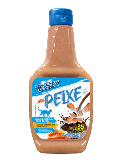 Molho para Gatos Caats Tasty Peixe 250g