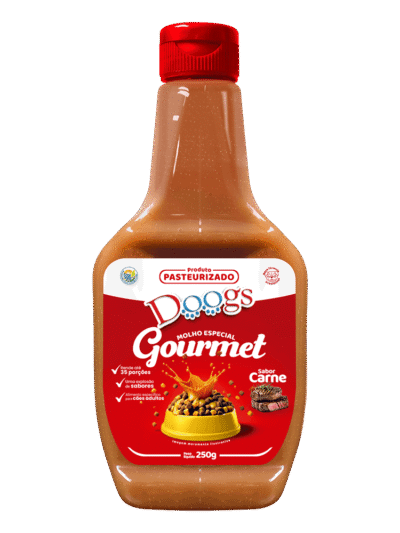 Molho Gourmet para Cachorro Adulto Doogs Carne 250g