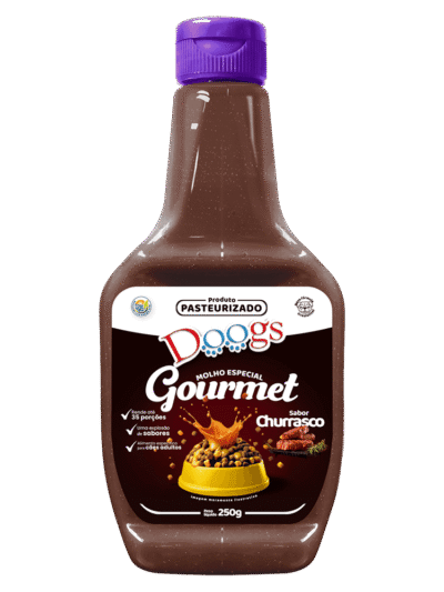 Molho Gourmet para Cachorro Adulto Doogs Churrasco 250g