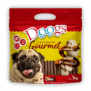 Palito Gourmet para Cachorro Doogs Carne 8mm 1kg