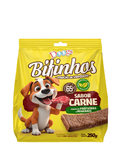 Bifinho para Cachorro Carne 250g