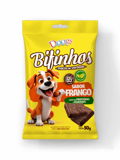 Bifinho para Cachorro Frango 50g