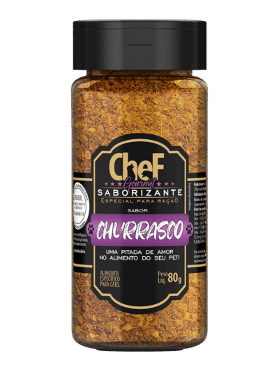 Saborizante para Cachorro Chef Gourmet Churrasco 80g