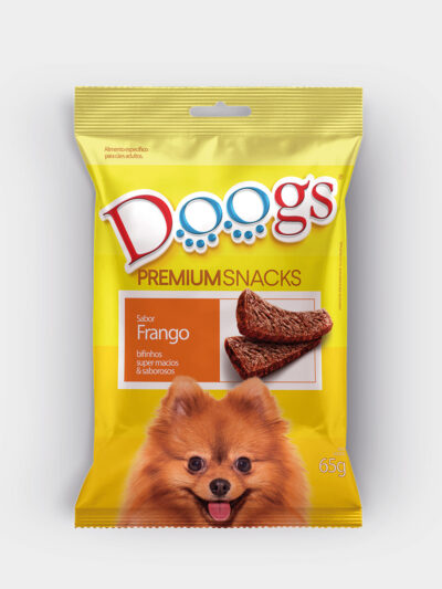 Bifinho Doogs Frango Petisco Macio para Cães Adultos 65g