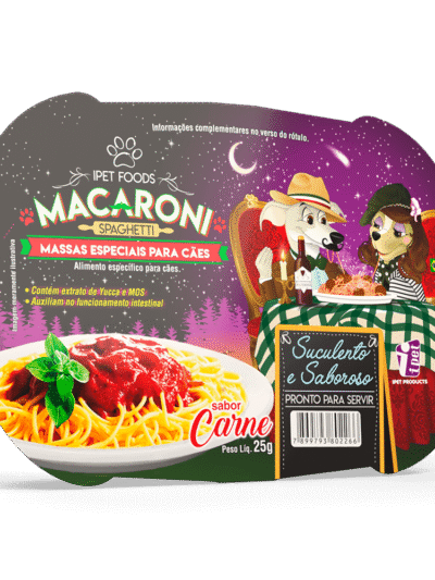 Macarrão para Cachorro Doogs Carne Spaghetti 25g