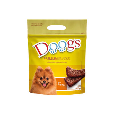 Bifinho Doogs Frango Petisco Macio para Cães Adultos 500g