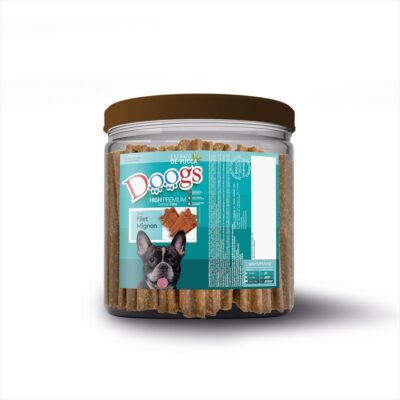 Bifinho Dental Doogs Sabor Filé Mignon 800g para Cães (pote)