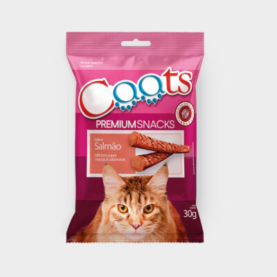Bifinho Caats Salmão – Snack Macio e Saboroso p/ Gatos 30gr.