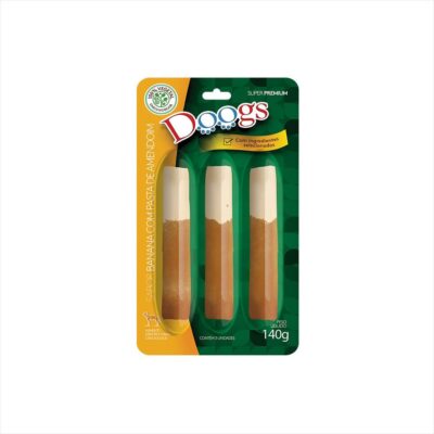 Blister Roll Doogs 140g Banana com Pasta de Amendoim